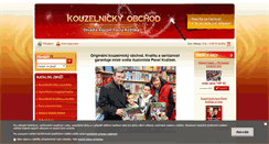 Desktop Screenshot of kouzelnickyobchod.cz